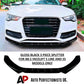 Audi A5 S5 S Line B8.5 FACELIFT Gloss Black Front Splitter 2011-2016