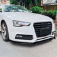 Audi A5 S5 S Line B8.5 FACELIFT Gloss Black Front Splitter 2011-2016