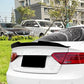 Audi A5 B8 Sportback 4dr Gloss Black Rear PSM Ducktail Boot Spoiler