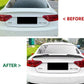 Audi A5 B8 Sportback 4dr Gloss Black Rear PSM Ducktail Boot Spoiler