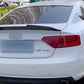 Audi A5 B8 Sportback 4dr Gloss Black Rear PSM Ducktail Boot Spoiler