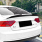 Audi A5 B8 Sportback 4dr Gloss Black Rear PSM Ducktail Boot Spoiler