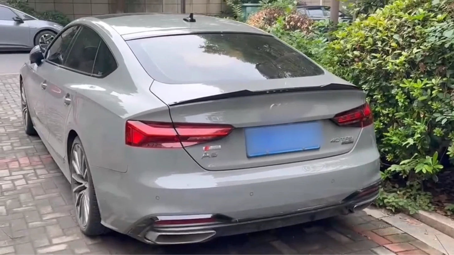 Audi A5 S5 RS5 B9 Sportback Gloss Black Rear M4 Style Spoiler 17- 24