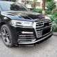 Audi Q5 SQ5 S Line FY Gloss Black Front Splitter Spoiler Aero 18-20