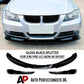 BMW 3 Series NON M Sport E90 E91 PRE-LCI Gloss Black Front Splitter