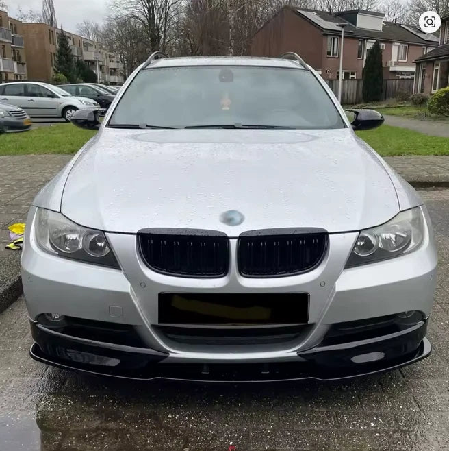 BMW 3 Series NON M Sport E90 E91 PRE-LCI Gloss Black Front Splitter