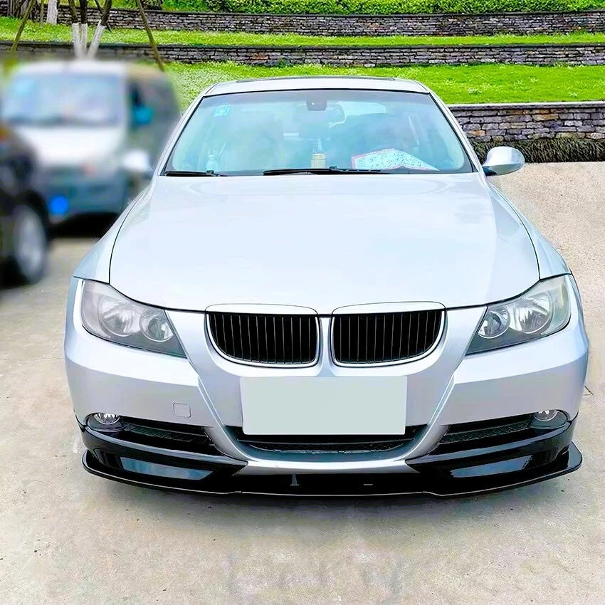 BMW 3 Series NON M Sport E90 E91 PRE-LCI Gloss Black Front Splitter
