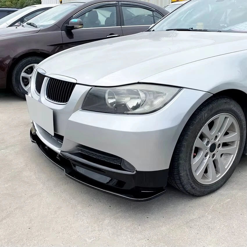 BMW 3 Series NON M Sport E90 E91 PRE-LCI Gloss Black Front Splitter