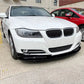 BMW 3 Series NON M Sport E90 E91 LCI Gloss Black Front Splitter 08-12