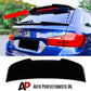 BMW 5 Series F11 Touring Estate Gloss Black Rear Roof Spoiler Lip