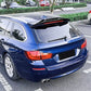 BMW 5 Series F11 Touring Estate Gloss Black Rear Roof Spoiler Lip