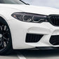BMW M5 F90 PRE-LCI Gloss Black Front Splitter Spoiler Lip 2017-20