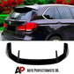 BMW X5 F15 X5M F85 M50D Gloss Black Rear Roof Spoiler Boot Wing Lip