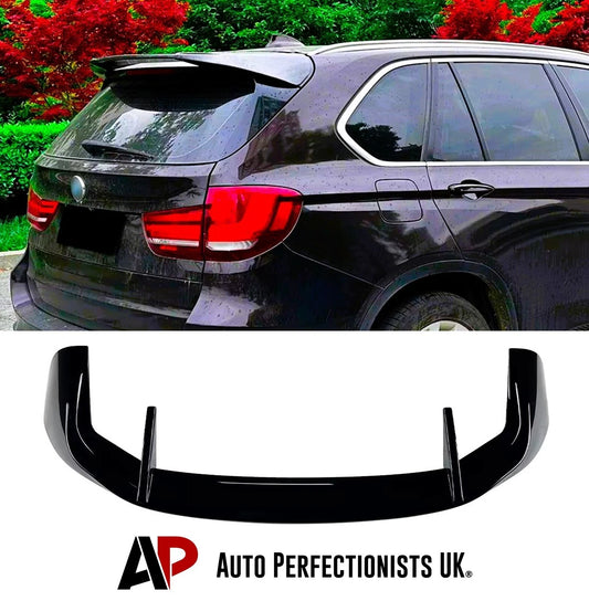 BMW X5 F15 X5M F85 M50D Gloss Black Rear Roof Spoiler Boot Wing Lip