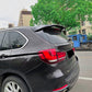 BMW X5 F15 X5M F85 M50D Gloss Black Rear Roof Spoiler Boot Wing Lip
