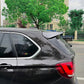 BMW X5 F15 X5M F85 M50D Gloss Black Rear Roof Spoiler Boot Wing Lip