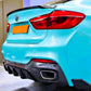 BMW X6 F16 Gloss Black Rear Diffuser Bumper + Side Spats M Sport kit