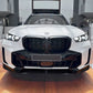 BMW X5 G05 LCI Gloss Black Front Splitter Spoiler Lip M Sport 2023- 24
