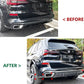 BMW X5 G05 Gloss Black Rear Diffuser Lip Valance Bumper M Sport 18- 24