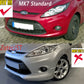 Ford Fiesta MK7 Gloss Black Front Splitter Spoiler Lip Wing 2012-2017