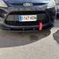 Ford Fiesta MK7 Gloss Black Front Splitter Spoiler Lip Wing 2012-2017