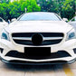 Mercedes CLA Class W117 NON AMG Gloss Black Front Splitter 2013-2017