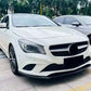 Mercedes CLA Class W117 NON AMG Gloss Black Front Splitter 2013-2017