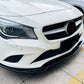 Mercedes CLA Class W117 NON AMG Gloss Black Front Splitter 2013-2017