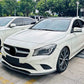 Mercedes CLA Class W117 NON AMG Gloss Black Front Splitter 2013-2017