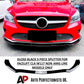 Mercedes CLA Class W117 NON AMG Gloss Black Front Splitter 2017-2019