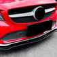 Mercedes CLA Class W117 NON AMG Gloss Black Front Splitter 2017-2019