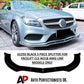 Mercedes CLS W218 FACELIFT AMG Line Gloss Black Front Splitter 14-17