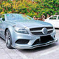 Mercedes CLS W218 FACELIFT AMG Line Gloss Black Front Splitter 14-17