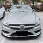 Mercedes CLS W218 FACELIFT AMG Line Gloss Black Front Splitter 14-17