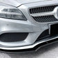 Mercedes CLS W218 FACELIFT AMG Line Gloss Black Front Splitter 14-17