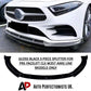 Mercedes CLS Class W257 AMG Line Gloss Black Front Splitter 2018-23