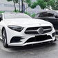 Mercedes CLS Class W257 AMG Line Gloss Black Front Splitter 2018-23