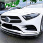 Mercedes CLS Class W257 AMG Line Gloss Black Front Splitter 2018-23