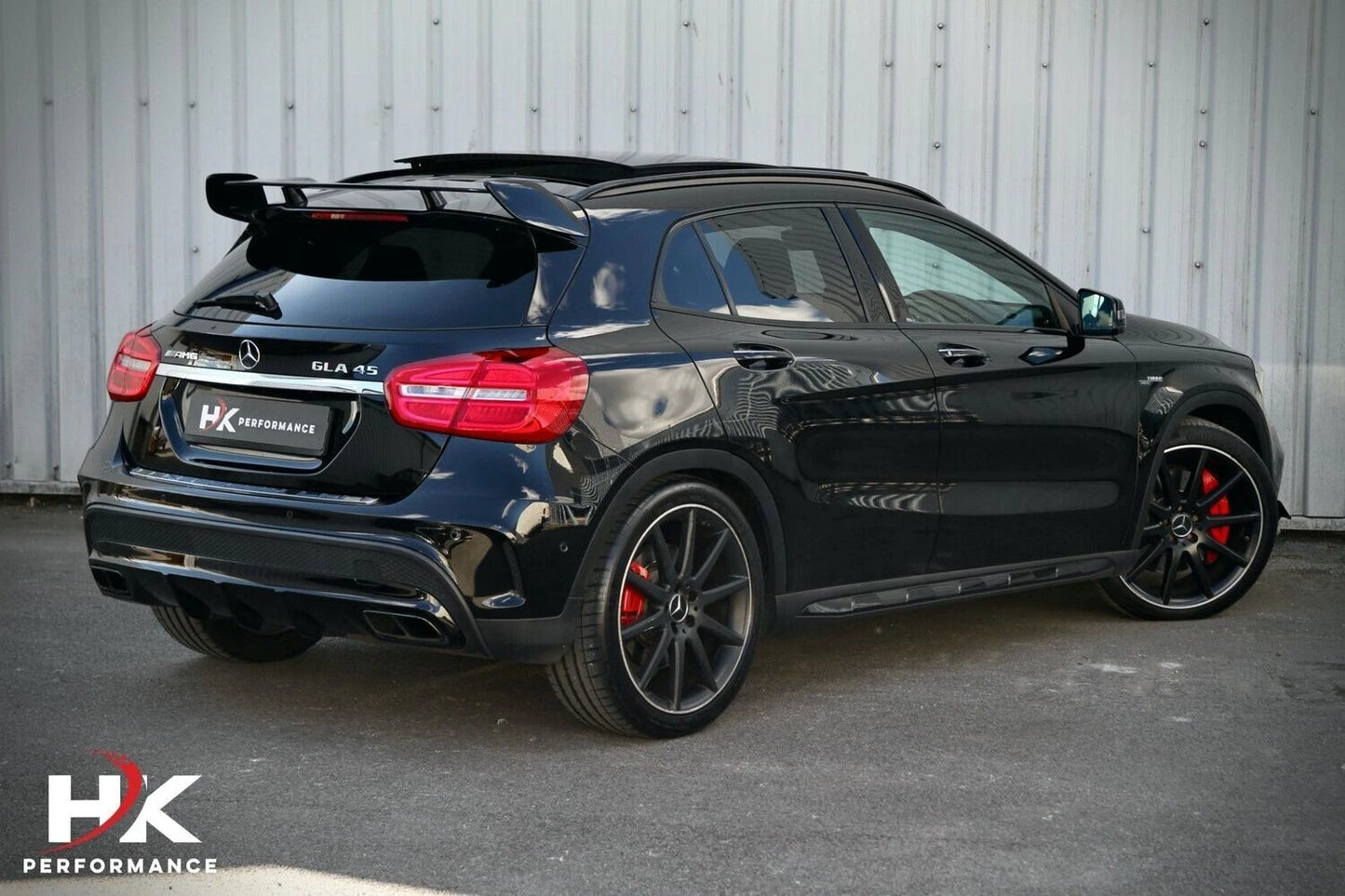 Mercedes GLA Class X156 AMG Style Gloss Black Rear Roof Spoiler 13-20