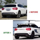 Mercedes GLA Class X156 AMG Style Gloss Black Rear Roof Spoiler 13-20