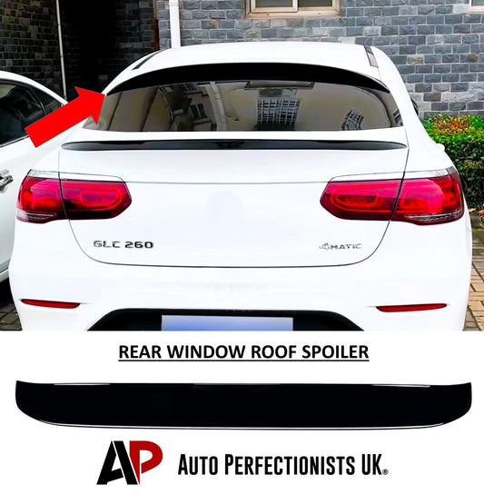 Mercedes GLC Class Coupe C253 Gloss Black Rear Roof Spoiler 2015-22