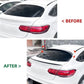 Mercedes GLC Class Coupe C253 Gloss Black Rear Roof Spoiler 2015-22