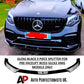 Mercedes GLC63 AMG W253 PRE-FACELIFT Gloss Black Front Splitter