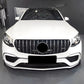 Mercedes GLC63 AMG W253 PRE-FACELIFT Gloss Black Front Splitter