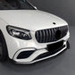 Mercedes GLC63 AMG W253 PRE-FACELIFT Gloss Black Front Splitter