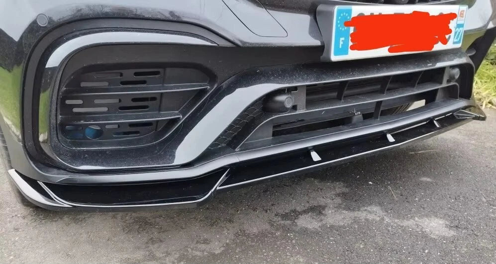 Mercedes GLC63 AMG W253 PRE-FACELIFT Gloss Black Front Splitter