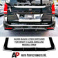 Mercedes V Class Viano Vito W447 MK3 Gloss Black Rear Valance Diffuser