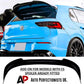 VW Golf MK8 R GTD GTI Clubsport Add On Gloss Black Rear Roof Spoiler