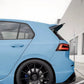 VW Golf MK8 R GTD GTI Clubsport Add On Gloss Black Rear Roof Spoiler