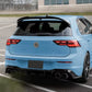 VW Golf MK8 R GTD GTI Clubsport Add On Gloss Black Rear Roof Spoiler